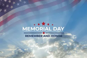 Memorial Day Closure May 26